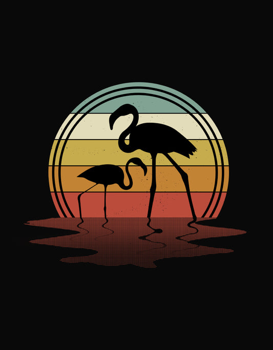 Flamingo Graphic Unisex Hoodie for Bird Lovers & Nature Enthusiasts