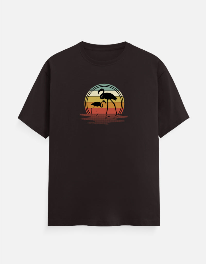 Flamingo Graphic T-Shirt for Bird Lovers & Nature Enthusiasts