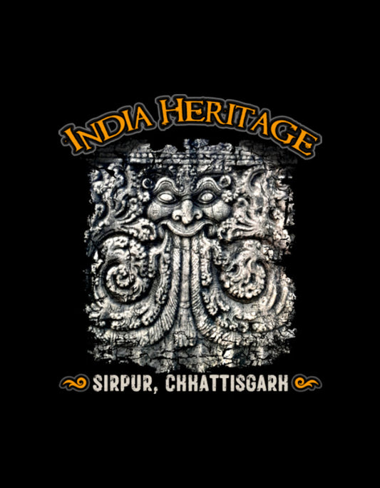 India Heritage | Sirpur | Unisex Acid Washed Hoodie