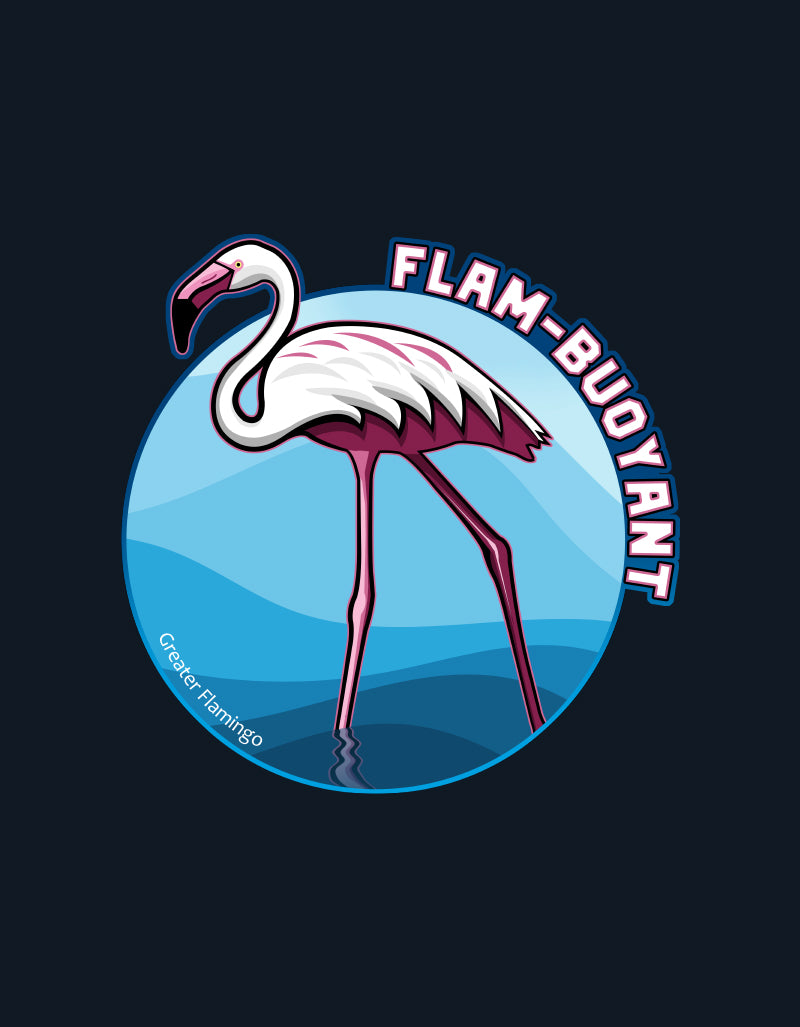 Flamingo Graphic T-Shirt - For Bird Lovers & Nature Enthusiasts