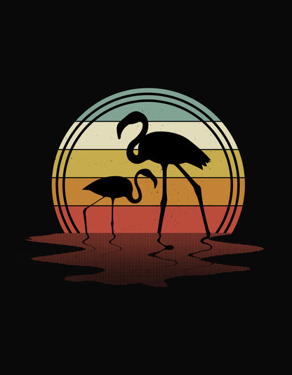 Flamingo Graphic Unisex Sweatshirt for Bird Lovers & Nature Enthusiasts