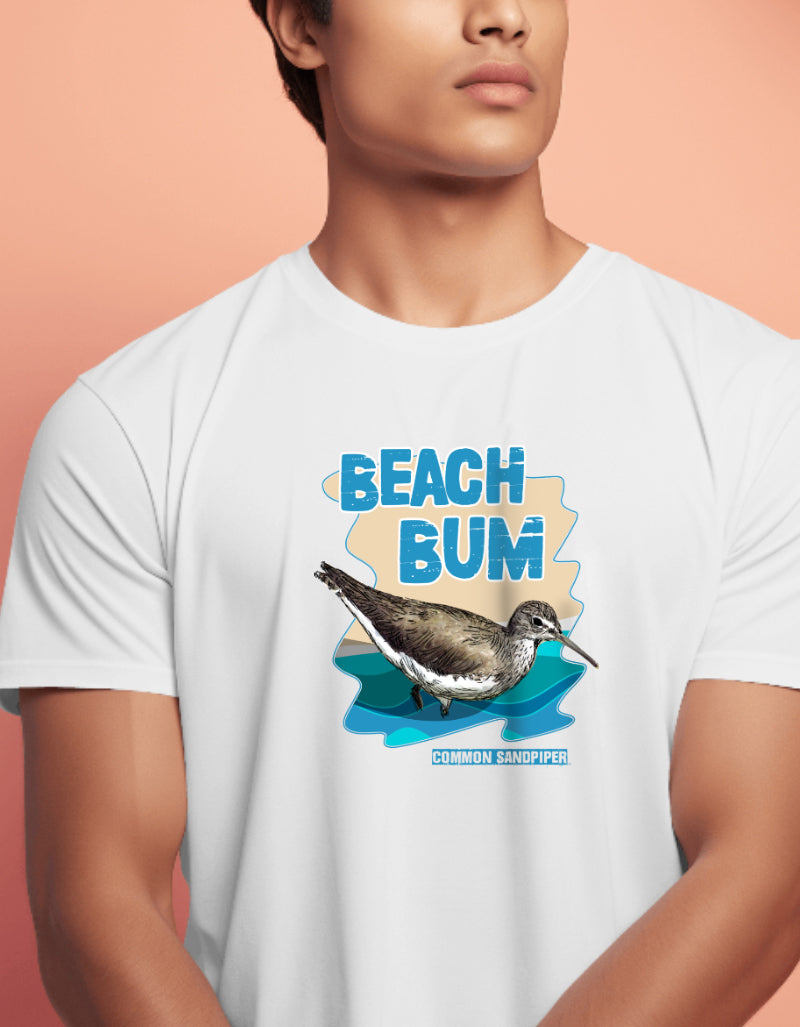Sandpiper Graphic T-Shirt - For Beach Bums
