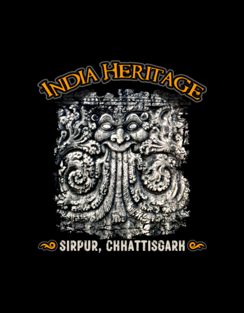 India Heritage | Sirpur | Unisex Acid Washed Hoodie